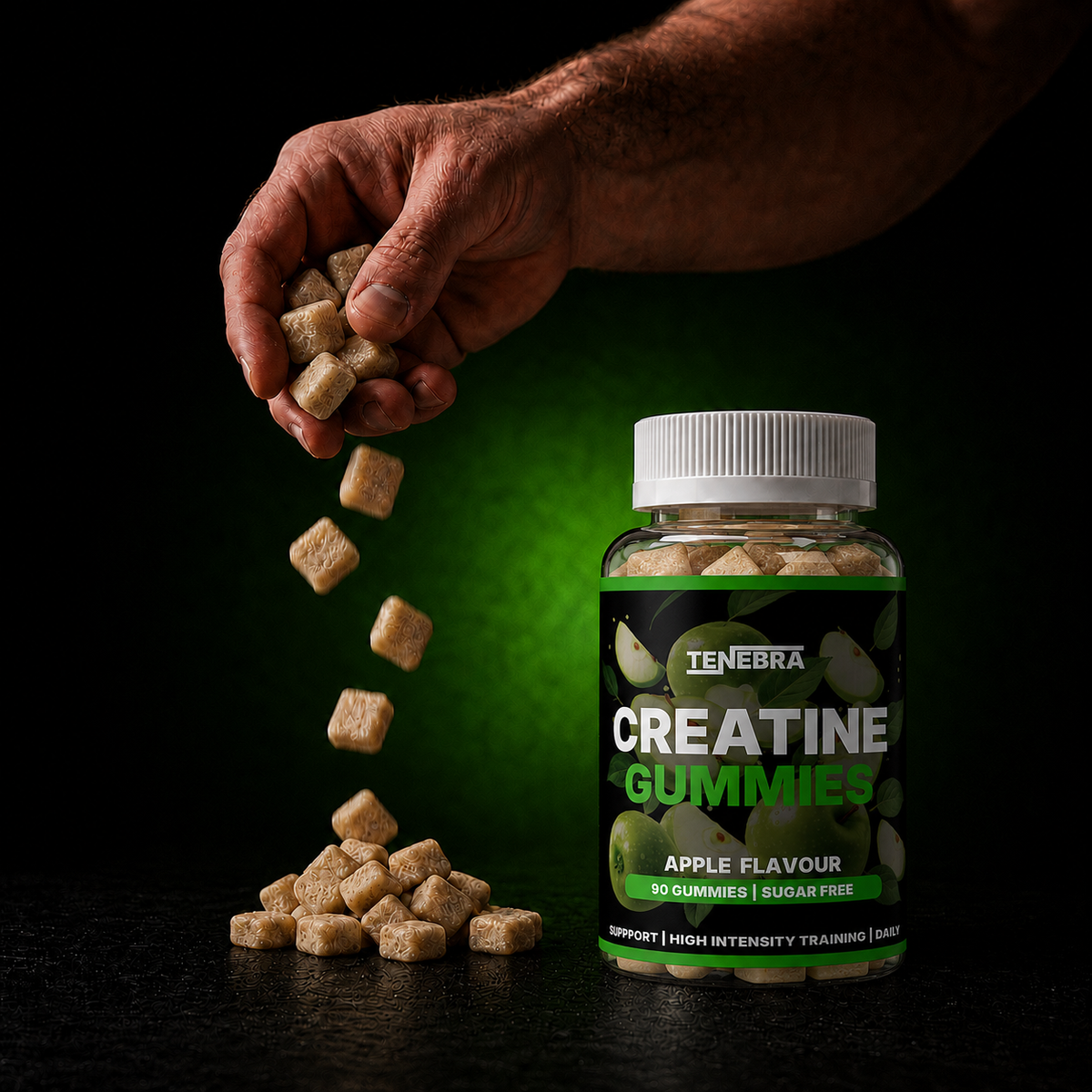 Creatine Gummies Apple - 90 pcs