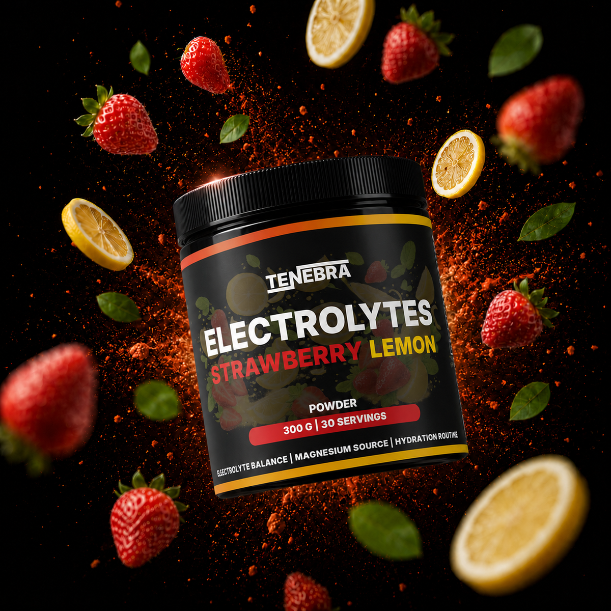 Electrolyte Powder Strawberry Lemon - 300g