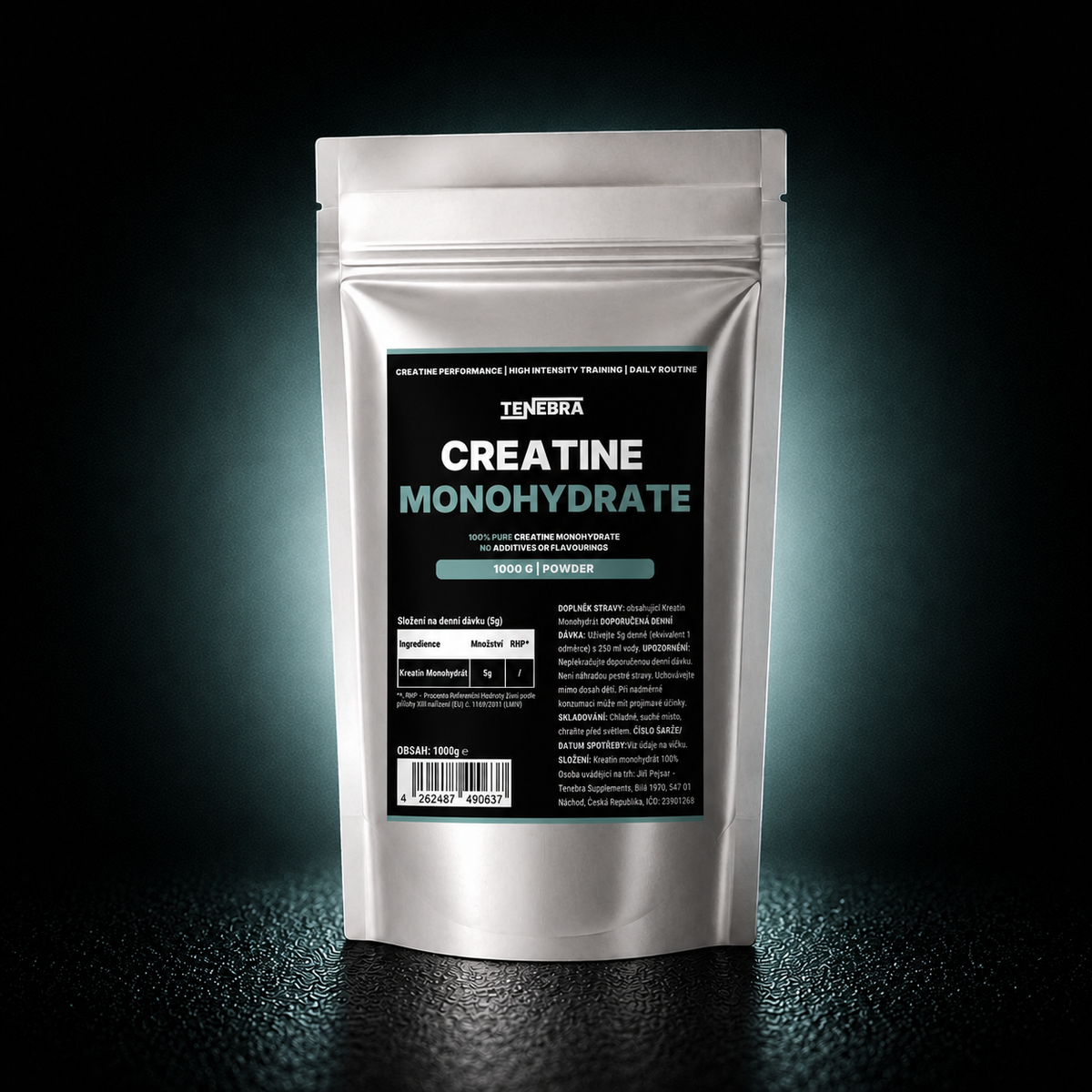 Creatine Monohydrate - 1000g Doypack