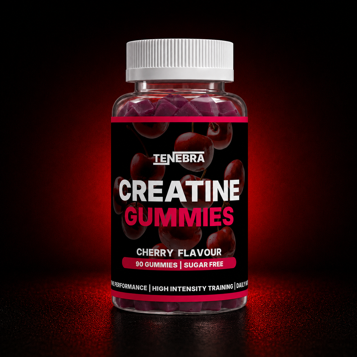 Creatine Gummies Cherry - 90 pcs.