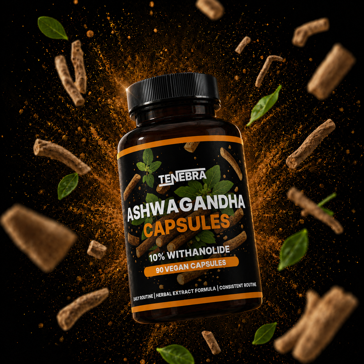 Ashwagandha (10% Withanolide) - 90 vegan capsules