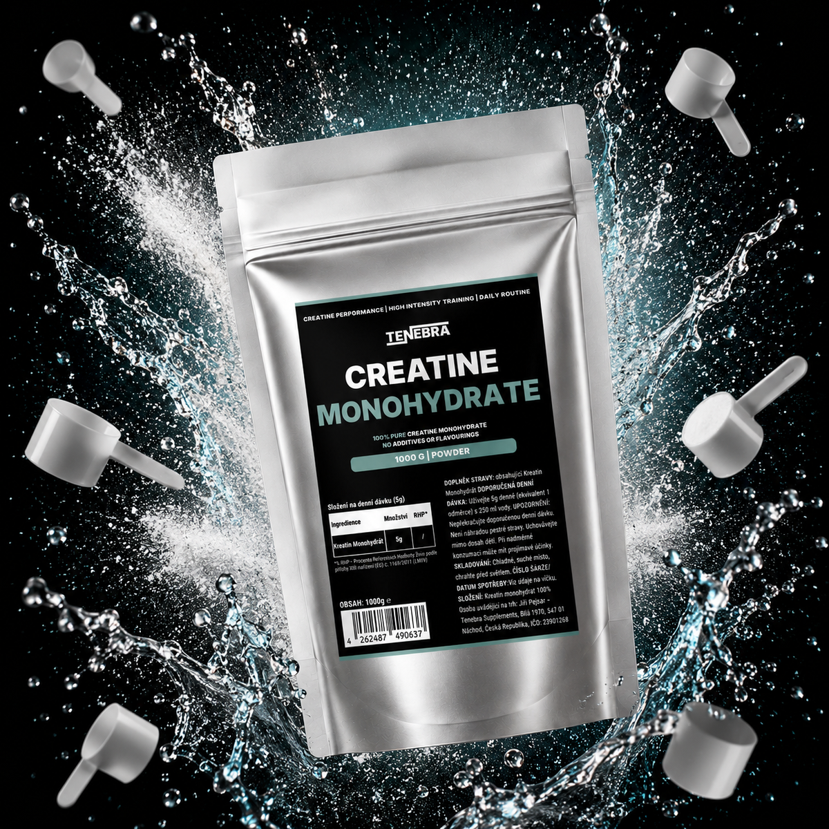 Creatine Monohydrate - 1000g Doypack