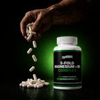 Magnesium 5x Complex + B6 - 120 vegan capsules