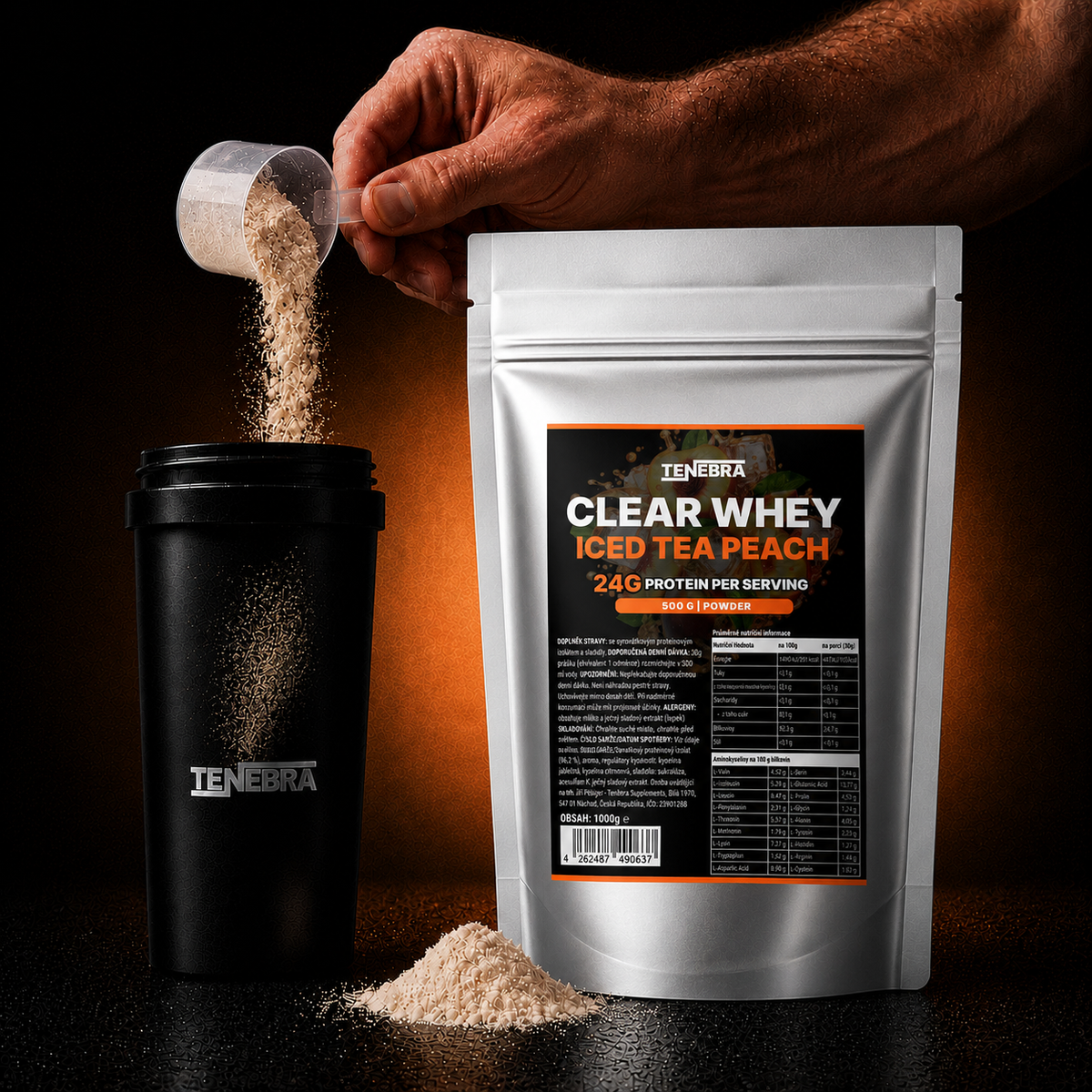 Clear Whey Protein Iced Tea Peach - 500g