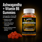 Ashwagandha + Vitamin B6 Gummies - 60 pcs.