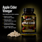 Apple Cider Vinegar Extract - 120 vegan capsules