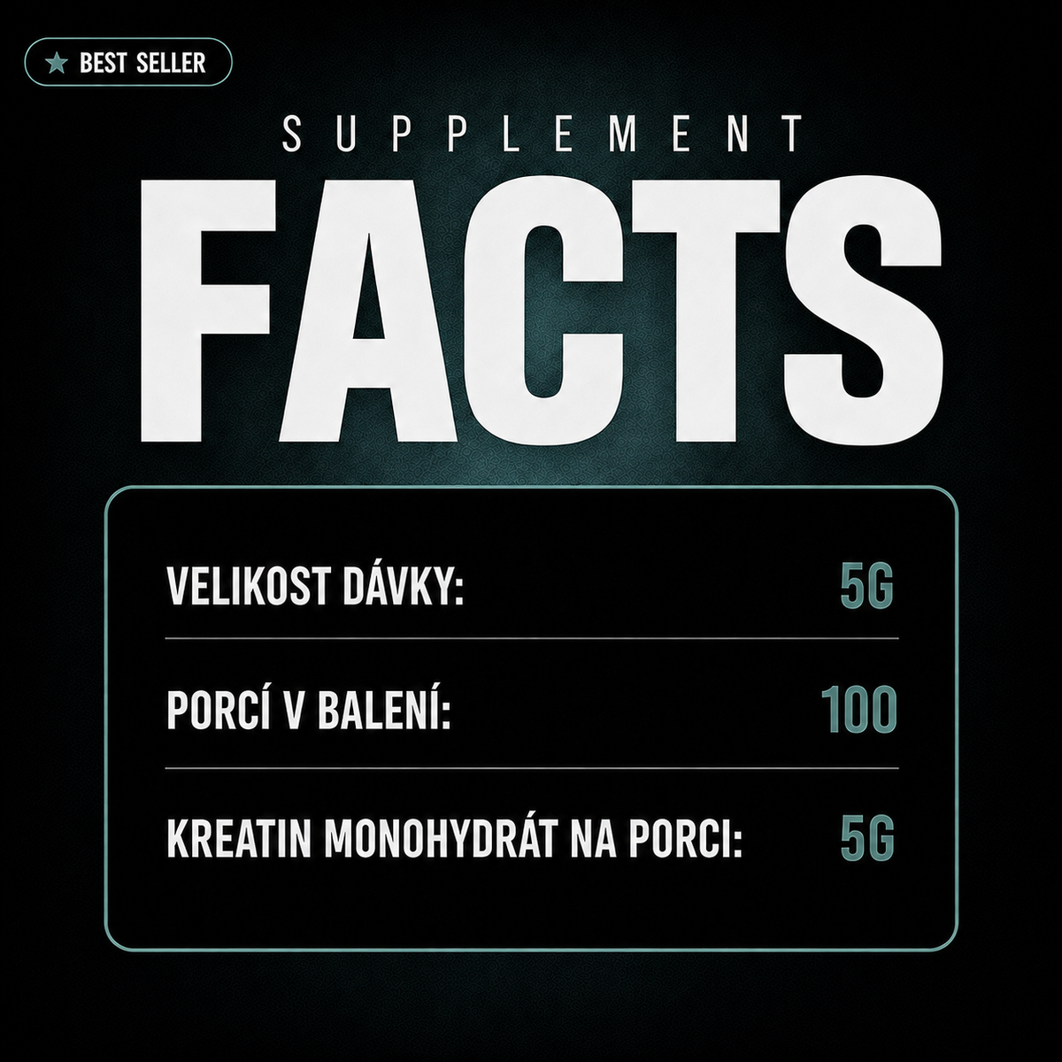 Creatine Monohydrate - 500g