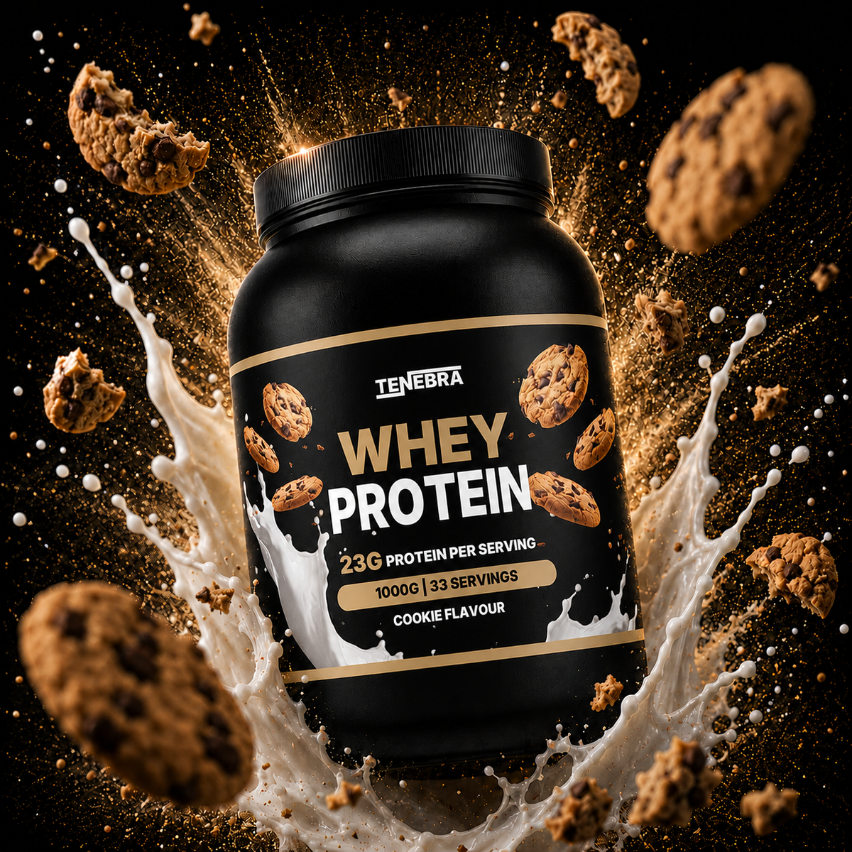 Whey Protein Cookies - 1,000g