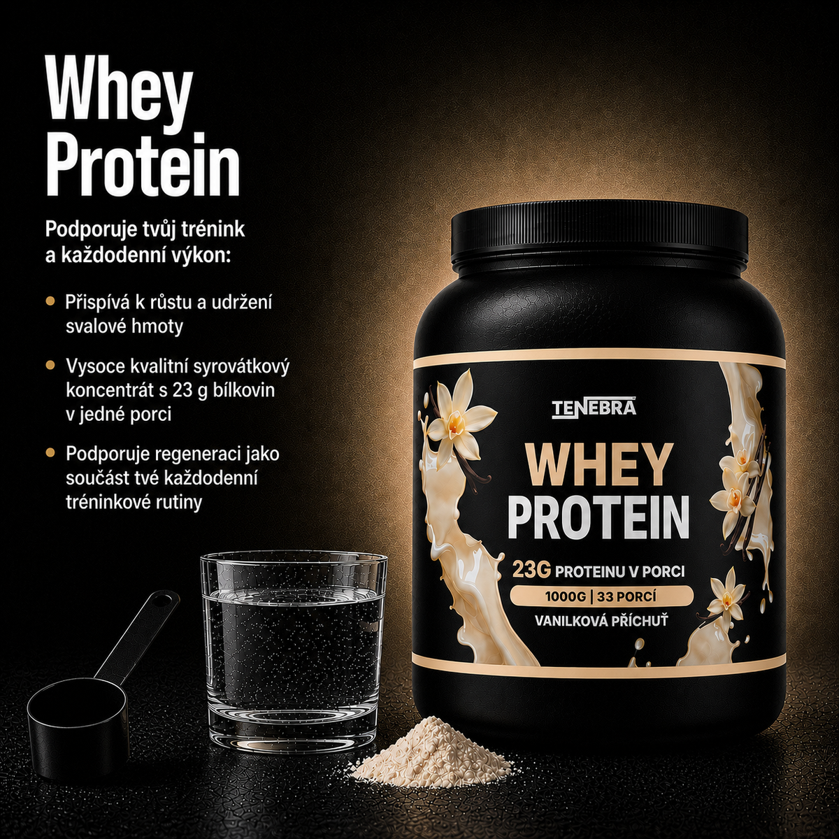 Whey Protein Vanilla - 1,000g
