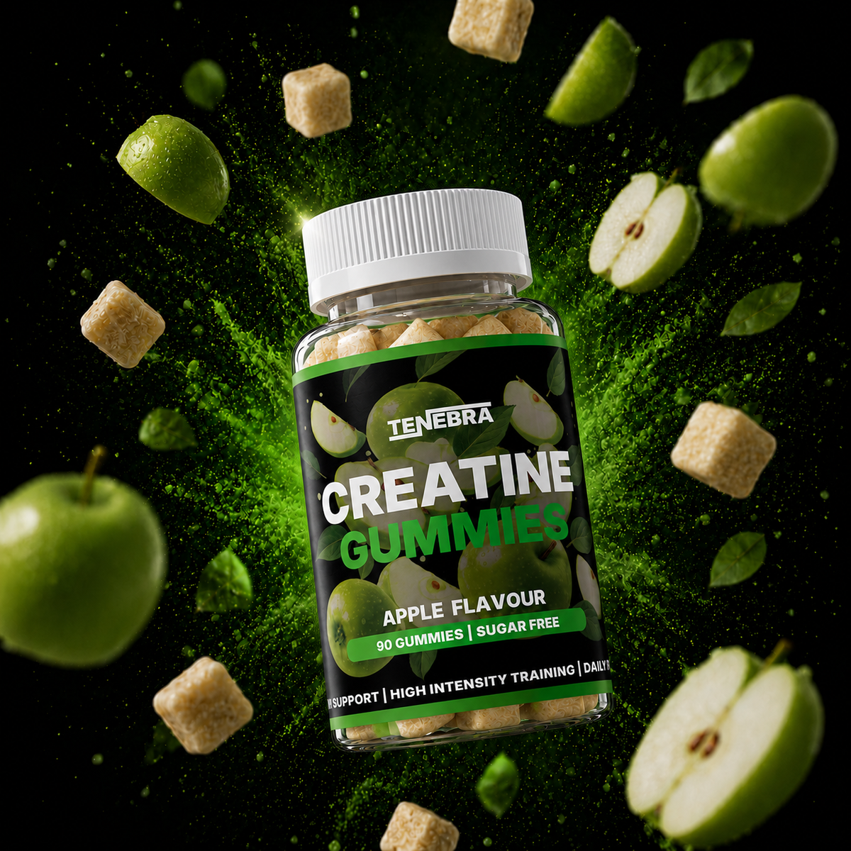 Creatine Gummies Apple - 90 pcs