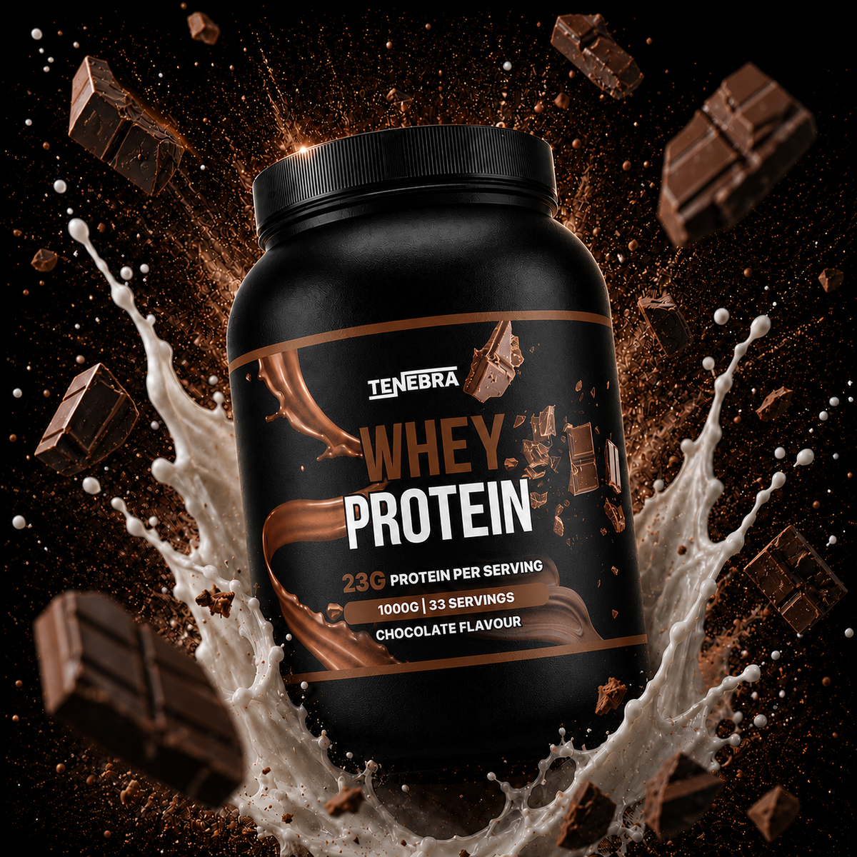 Whey Protein Chocolate - 1,000g