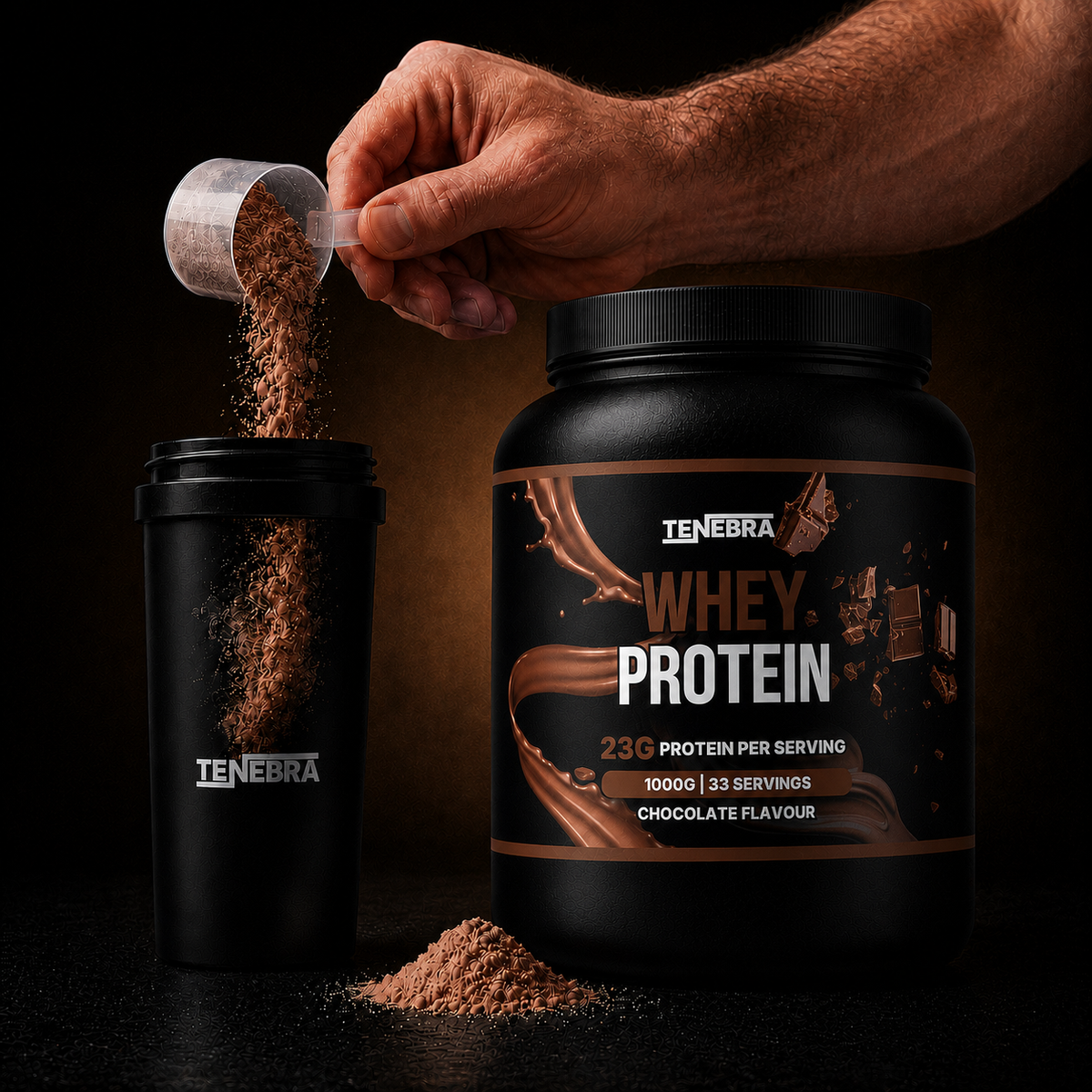 Whey Protein Chocolate - 1,000g